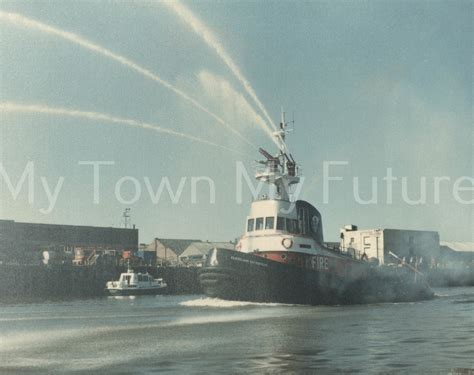 Middlesbrough Fire Brigade Boat Undated My Town My Future