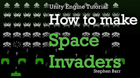 Making Space Invaders With Unity Beginner Tutorial YouTube