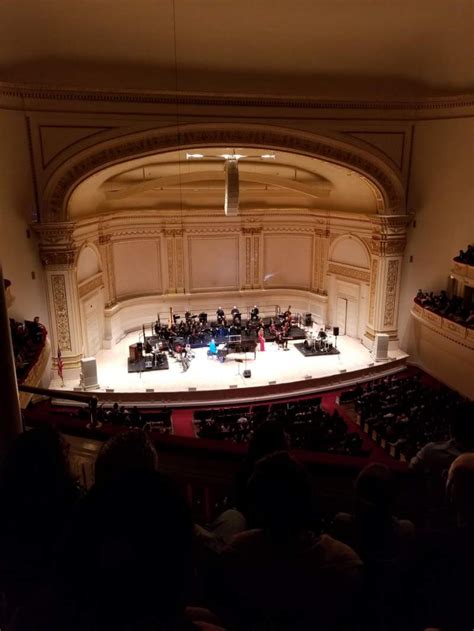 Carnegie Hall Seating Map