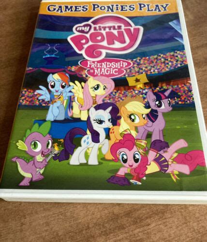 Games Ponies Play Used Dvd My Little Pony Friendship Is Magic