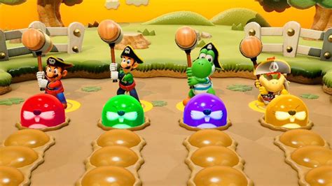 Super Mario Party Best Minigames Mario Vs Luigi Vs Yoshi Vs Bowser