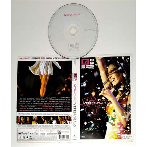 Dvd Ivete Sangalo Mtv Ao Vivo Original Shopee Brasil