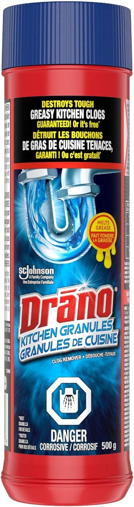 Drano Professional Strength Crystals Drain Clog Remover And Cleaner