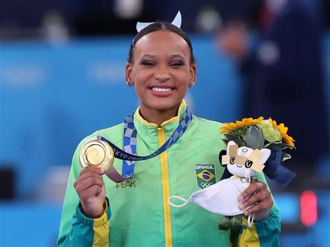 Rebeca Andrade Conquista Medalha De Ouro Inédita Na Ginástica Feminina