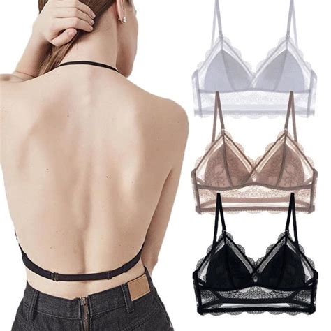 3 Pièces Femme Soutien Gorge à Bretelles Invisible Brassière En