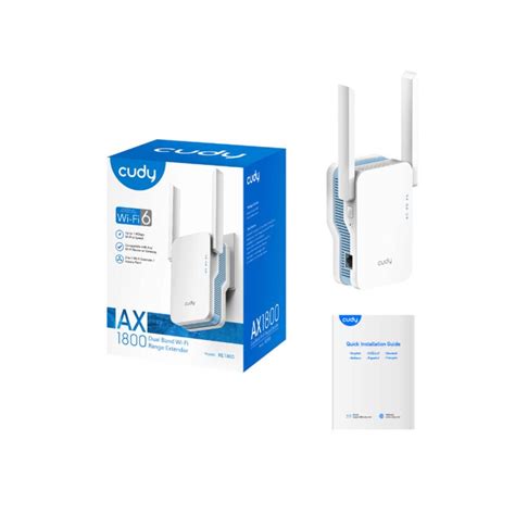 Cudy AC1200 WiFi Range Extender Wall Plug GeeWiz