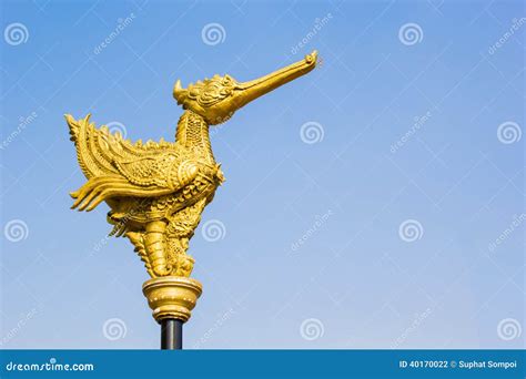 Gold Bird Statue Stock Photo Image Of Exterior Figure 40170022