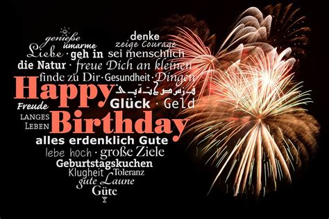 Feuerwerk Geburtstag Glückwunsch Kostenloses Foto auf Pixabay