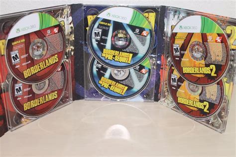 Borderlands Triple Pack Original Xbox 360 6 Discos R 8999 Em