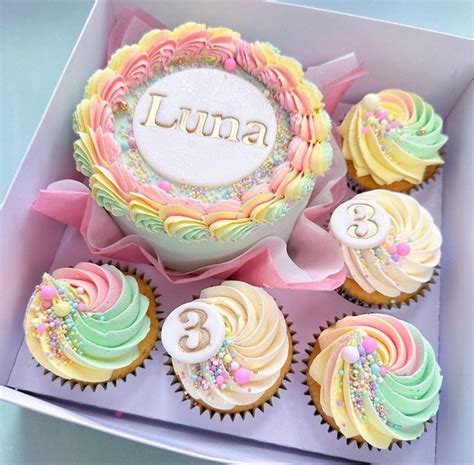 Pastel Dream Bento Cake Customized Birthday Party Cake Dubai