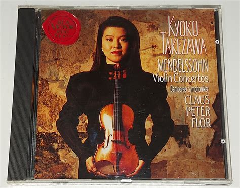 Mendelssohn Violin Concertos Kyoko Takezawa CD Album Muziek Bol