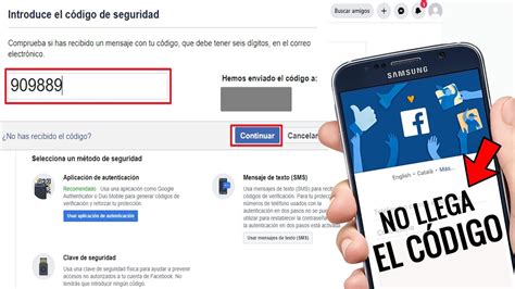 Recuperar Acceso A Facebook Si El C Digo No Me Llega Al M Vil Youtube