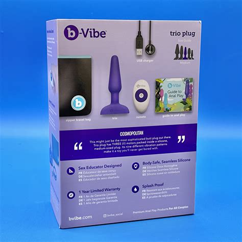 BVibe Trio Remote Control Plug The Big Gay Review