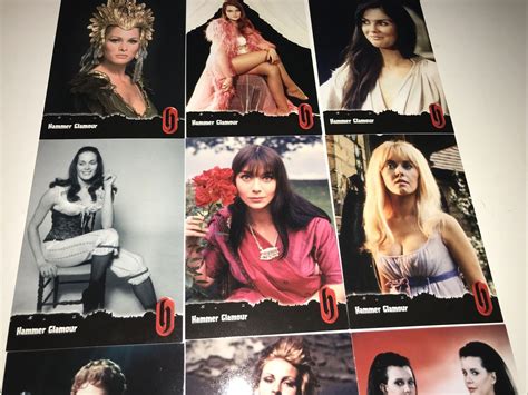 Glamour Hammer Film Card Series Strictly Ink Set Horror