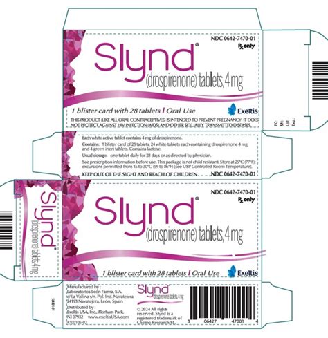 Slynd Package Insert Prescribing Information
