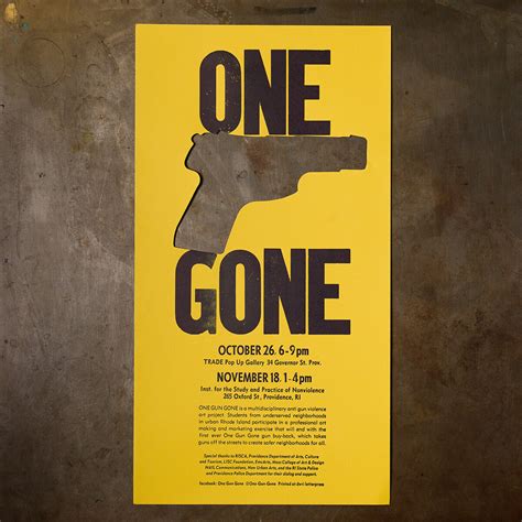 Gun Violence Poster