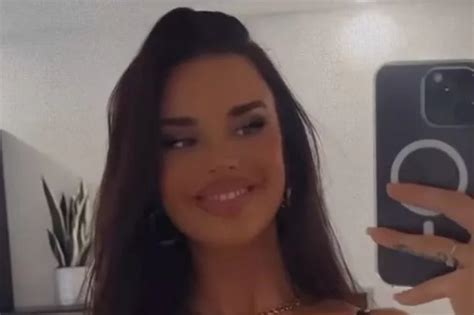 Ex Miss Croatia Gyrates Her Hips As She Squeezes Figure Into Barely There Bikini Daily Star