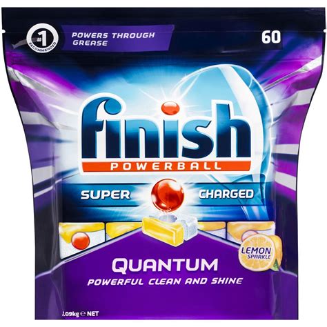 Finish Powerball Quantum Tablets Lemon Sparkle Pack Woolworths