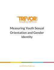 Best Practices For Measuring Lgbtq Youth Sexual Orientation And