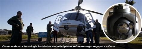 C Meras De Alta Tecnologia Instaladas Em Helic Pteros Refor Am