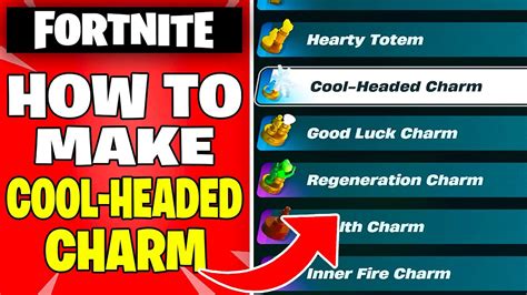 How To Make Cool Headed Charm In Lego Fortnite YouTube