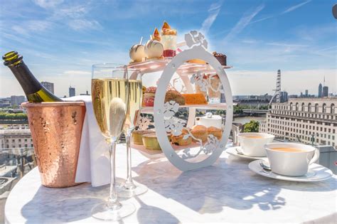 The Rooftop Afternoon Tea That Overlooks London S Impressive Skyline