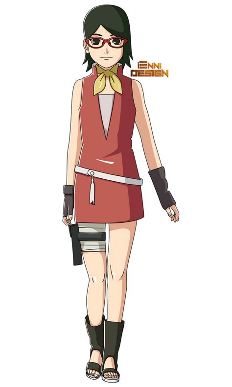 Boruto The Next Generation Sarada Uchiha By Iennidesign On Deviantart