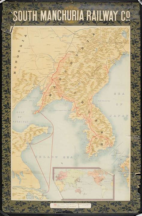 Manchuria Map 1945