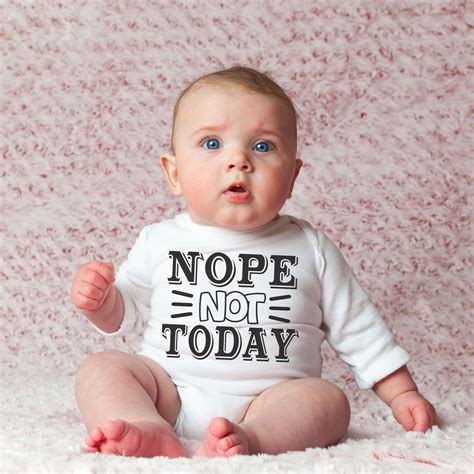 Nope Not Today Funny Svg Funny Png Sarcastic Svg Funny Etsy