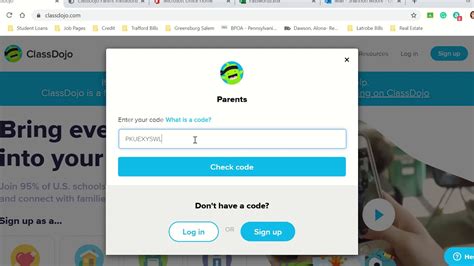 How To Sign Up For Class Dojo Youtube