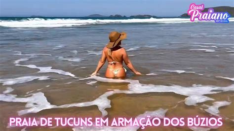 Praia 🏖 De Tucuns Cidade De Armação Dos Búzios No Estado Do Rio De Janeiro 🌊🌊🌊🏖 Youtube