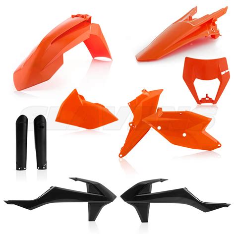 Full Plastic Kit For Ktm By Acerbis Slavens Racing