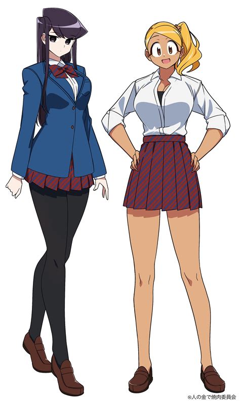 Komi Shouko And Manbagi Rumiko Komi San Wa Komyushou Desu Drawn By