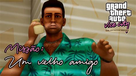 Grand Theft Auto Vice City Missão Um Velho Amigo 4K 60 Ultra Settings