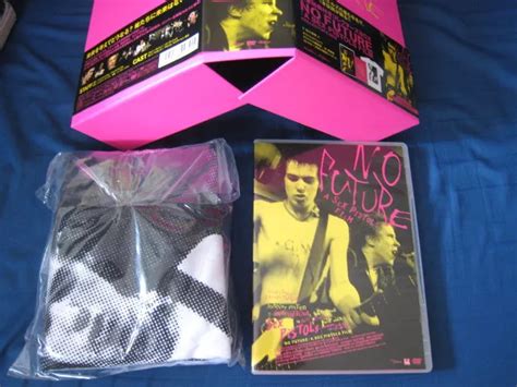 SEX PISTOLS NO Future Collectors Box Giappone DVD Box Con T Shirt 2008