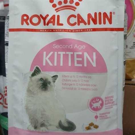 Royal Canin Kitten Second Age Kg Shopee Indonesia