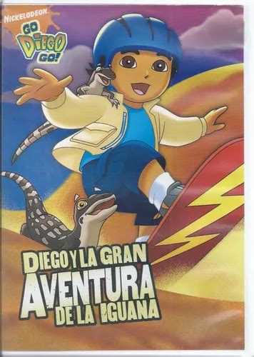 Go Diego Go La Gran Aventura De La Iguana Dvd Nacional Nick Mercadolibre