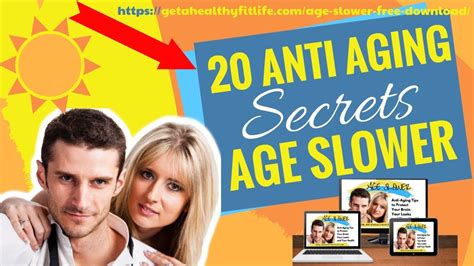 20 Anti Aging Secrets To Age Slower 😍 For Looking And Feeling Younger 🙋‍♀