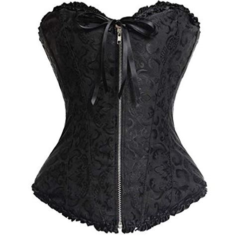 Buy ZZEBRA 5 Sexy Steampunk Steel Boned Lace Up Back Sexy Body Bustier