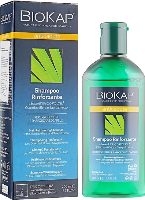 Biosline Biokap Hair Loss Shampoo Shampooing Anti Chute Makeup Fr