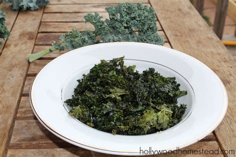 Organic Kale Chips - Hollywood Homestead