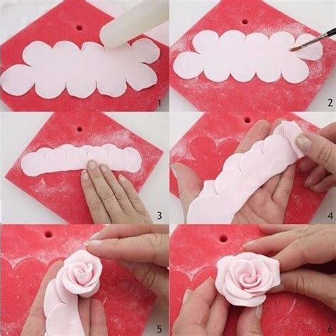 Easiest Rose Ever Fondant Icing Tool Decor Mould Sugarcraft Tools