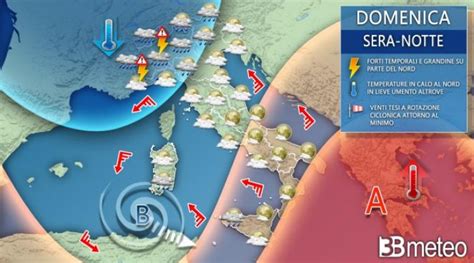 Nuovo Vortice Ciclonico In Formazione In Arrivo Su Parte Della