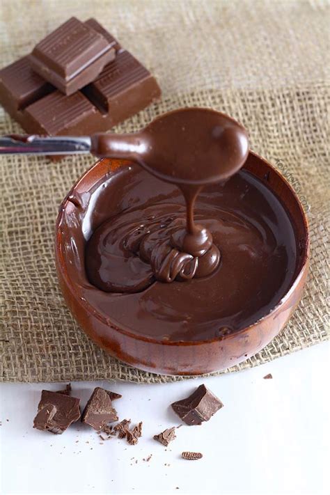 Chocolate Ganache Easy Recipe | Foxy Folksy