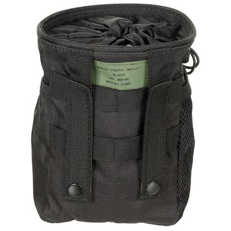 MFH Int Comp Dump Pouch MOLLE SCHWARZ Army Shop MILITARY RANGE