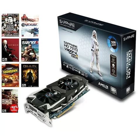 Carte Graphique Sapphire Radeon HD7970 OC Vapor X GHZ Edition 3 Go 6