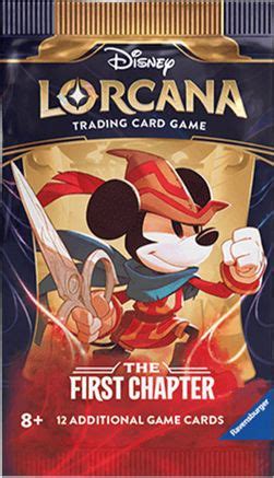 Disney Lorcana The First Chapter Booster Pack The First Chapter