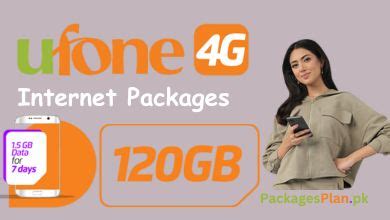 Ufone Internet Packages Daily Weekly Monthly Feb G