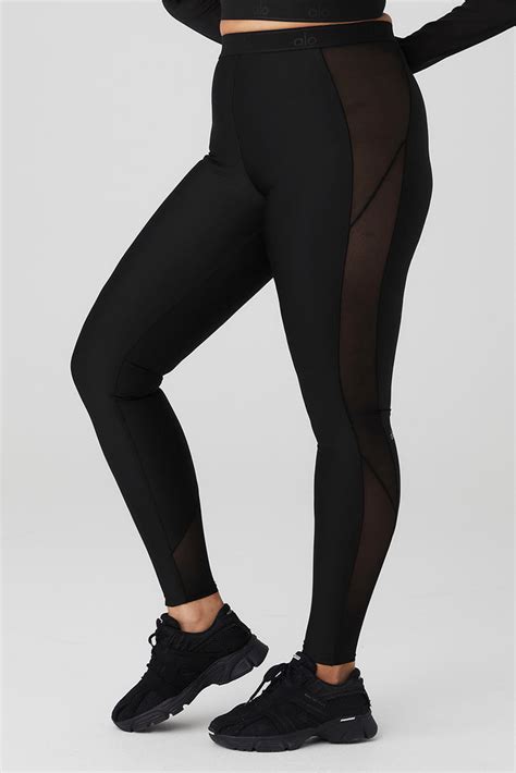 Airlift High Waist Ballet Dream Legging Black Alo Yoga