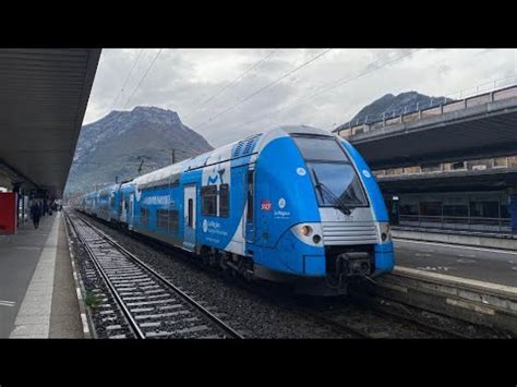 Gpf N Trains En Gare De Grenoble Plusieurs De Ter Z Et Tgv